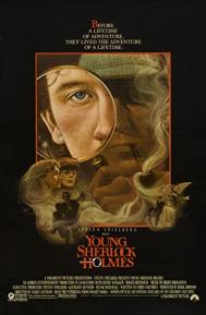 Young Sherlock Holmes poster